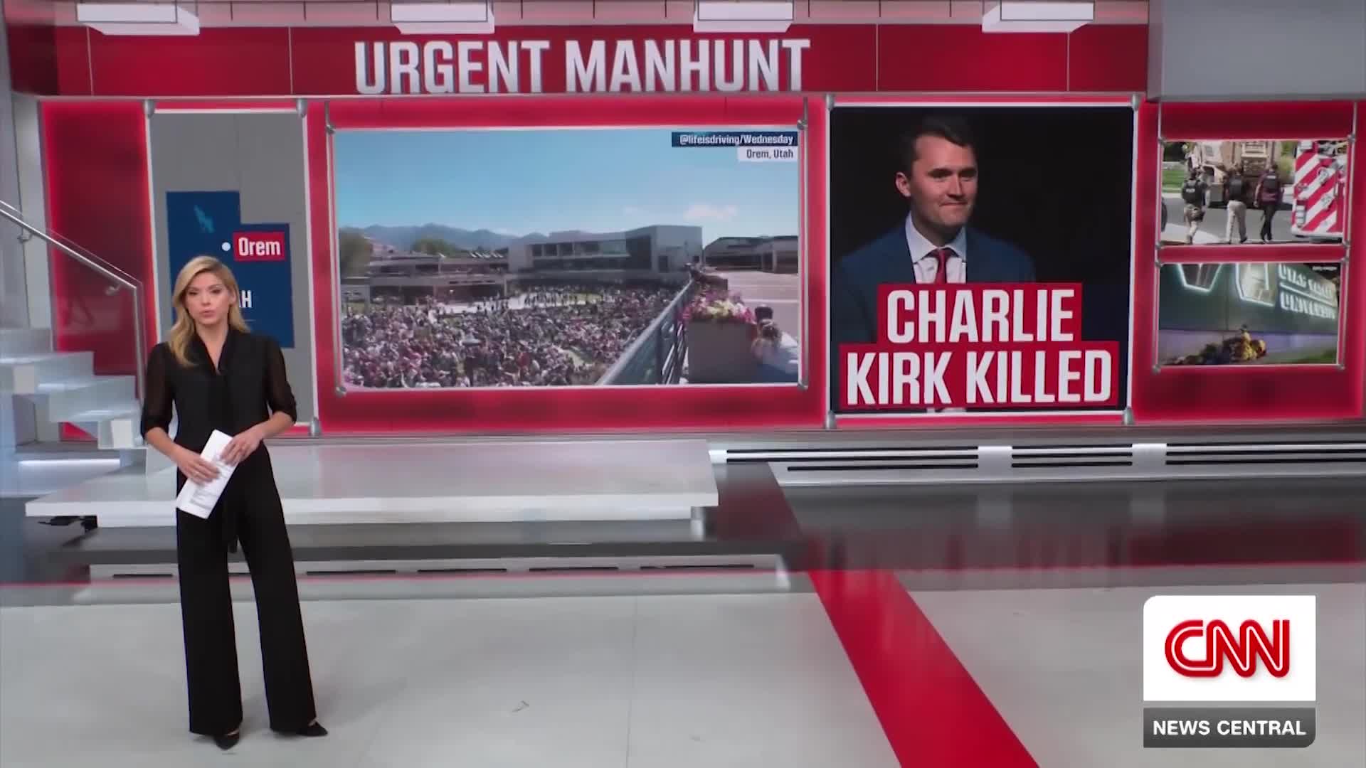 Manhunt continues for Charlie Kirk’s killer