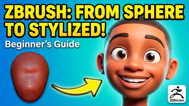 Master ZBrush Sculpting: Stylized Head Tutorial (Step-by-Step)