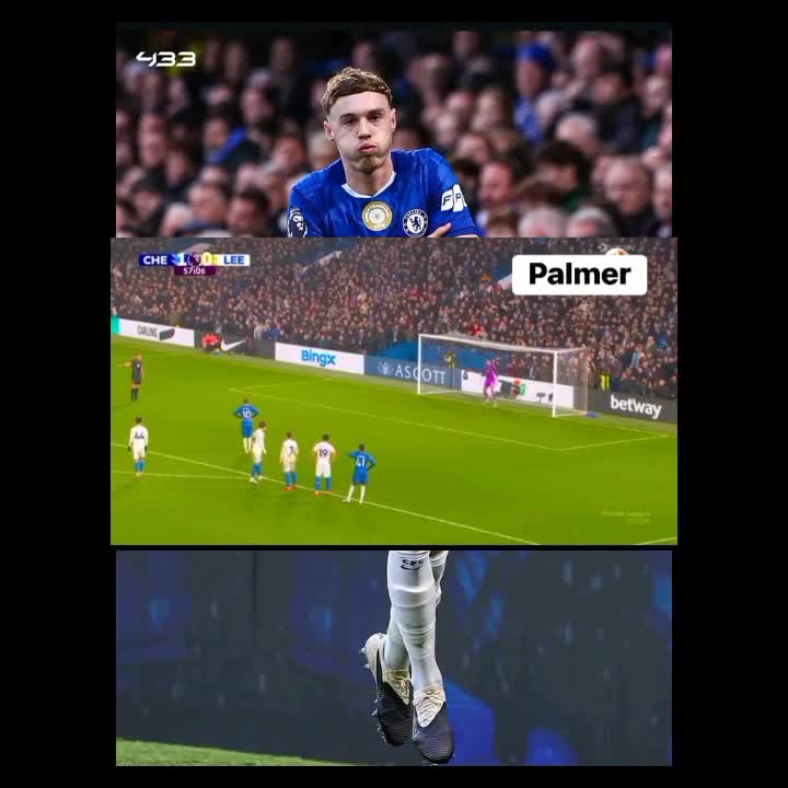 Cole palmer convert a penalty kick to double the lead.