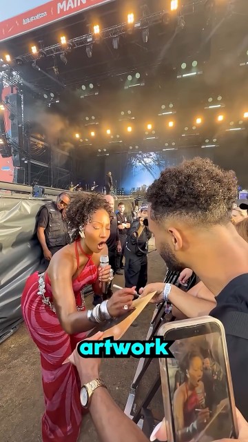 He got a special autograph