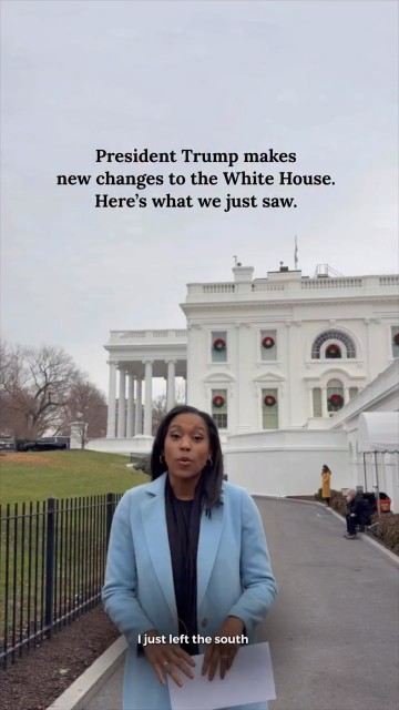 A gold presidential walk of fame