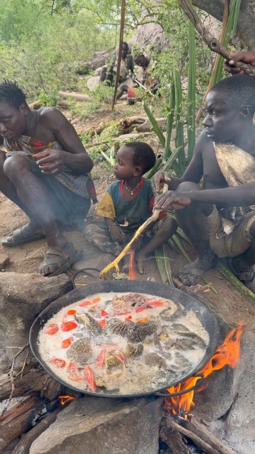 A village life with bushmens😊😊