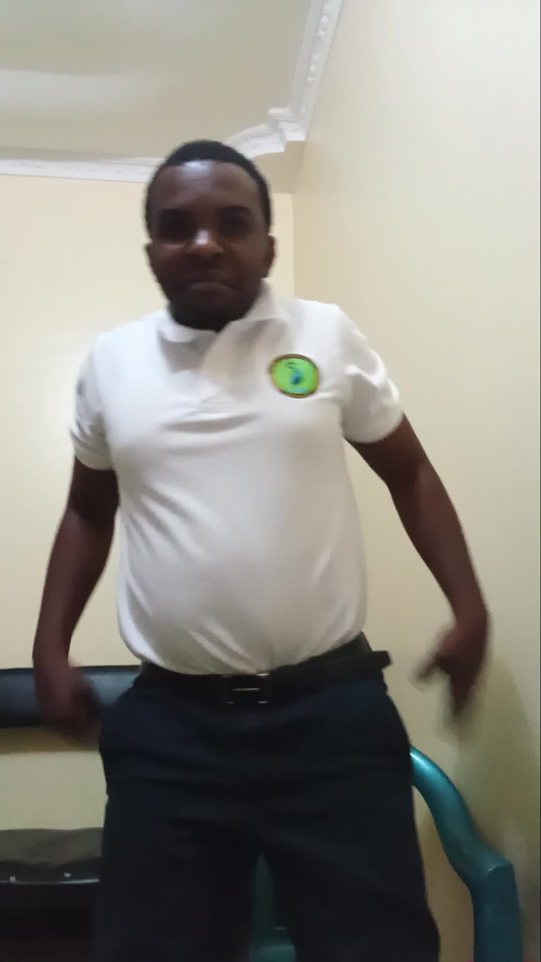 Man in the silence area