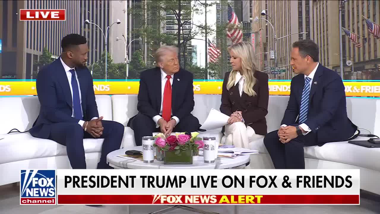 Trump BREAKS NEWS live on 'Fox & Friends': Charlie Kirk suspect in custody