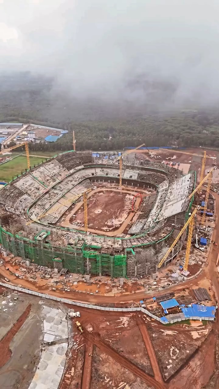 This is the progress of the Talanta Sports city Stadium