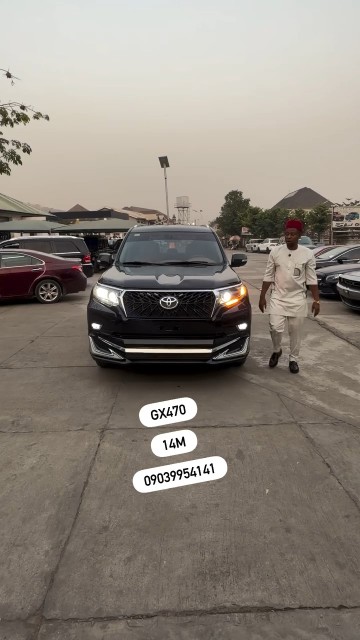 Lexus GX470 upgraded to Prado 14m Naira