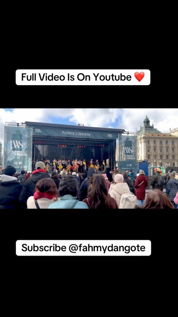 Subscribe And Follow Me @fahmydangote