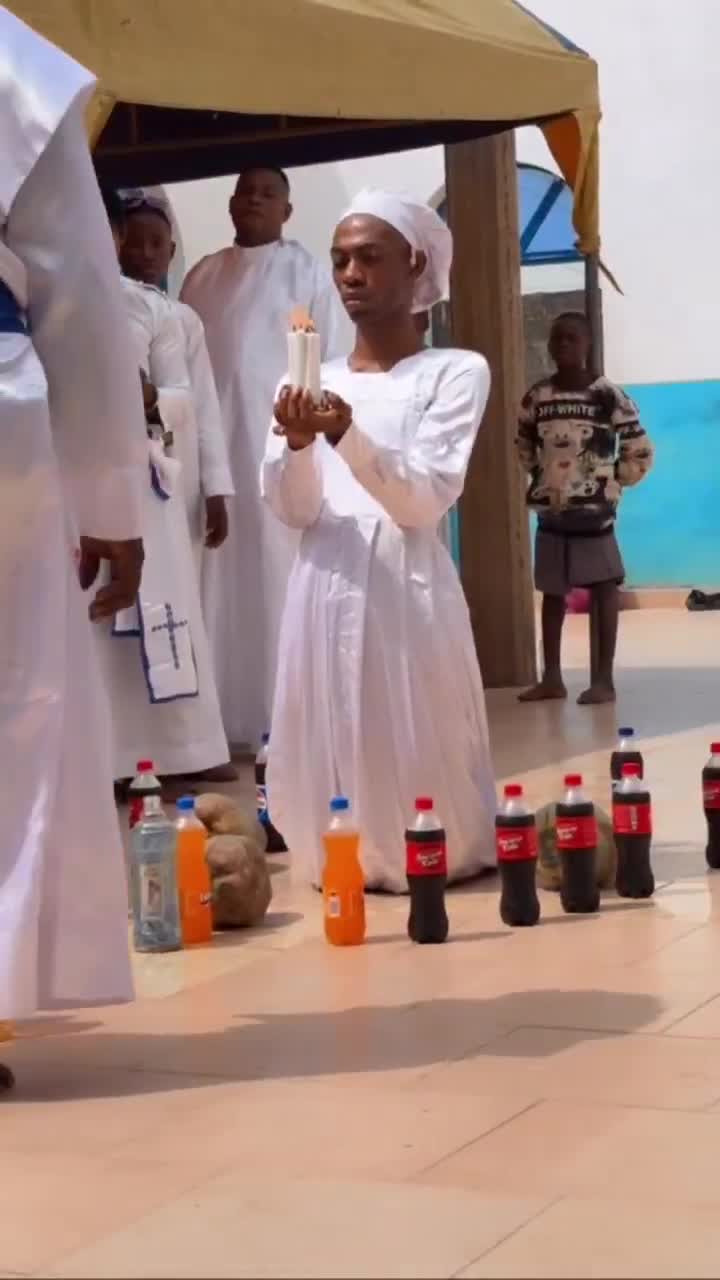 James Brown goes to church