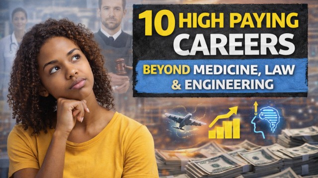 10 High Paying Careers Beyond Medicine, Law and Engineering