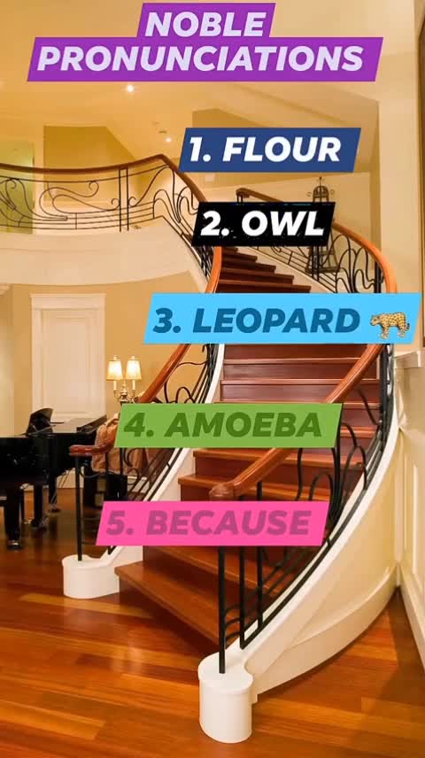 Noble Pronunciations