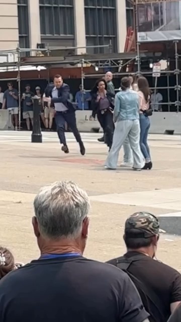 Filming action