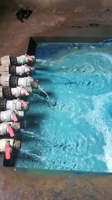 Plant leaching colomn