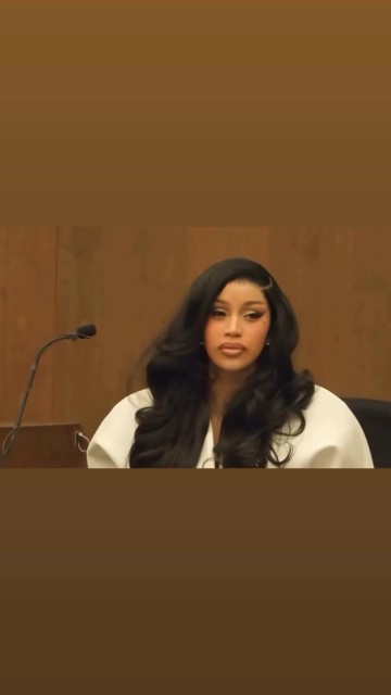 Cardi B in court