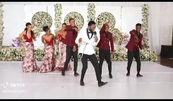 Mc Masanja waaaaao Africa wedding