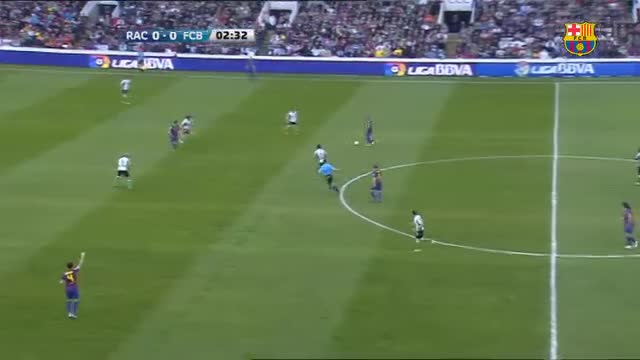 Racing Santander vs FC Barcelona 💙❤️