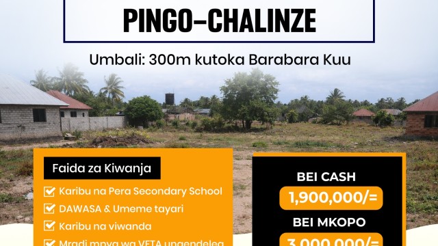 Viwanja Pingo - Chalinze