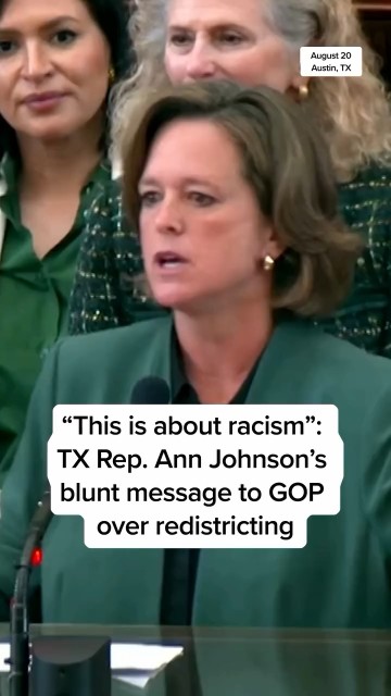 Texas State Rep. Ann Johnson clapped back at GOP members amid Wednesday's redistricting vote.