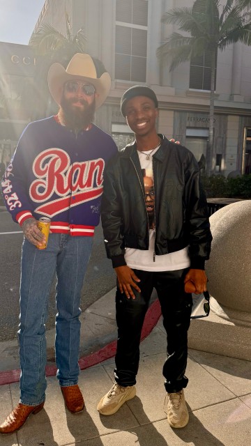 I randomly met Post Malone in Beverly Hills
