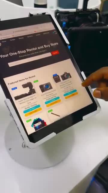 Rental Buystore website