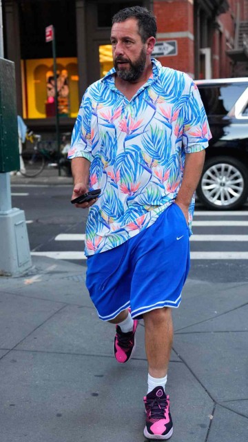 Adam Sandler seen in Beverly Hills