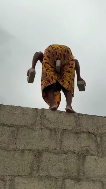 New skill in construction work 😄