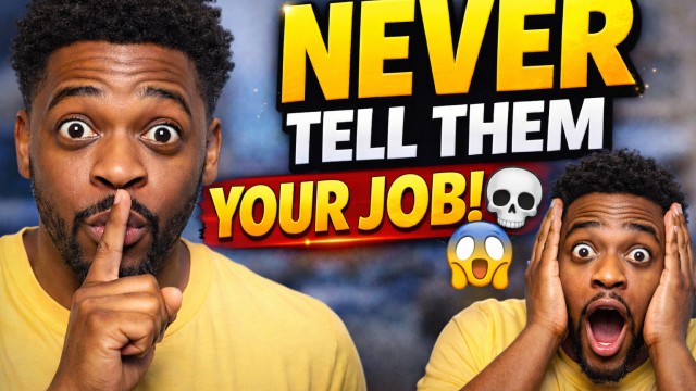 This Is Why I Don’t Tell People My Job 😂(stand up comedy)