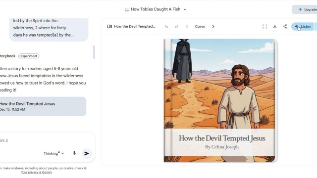 How a demon tempted Jesus
