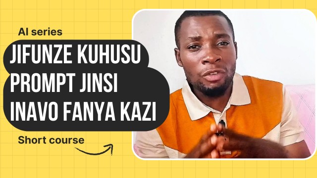 Jinsi ya Kuuliza AI Maswali Sahihi Upate Majibu Bora