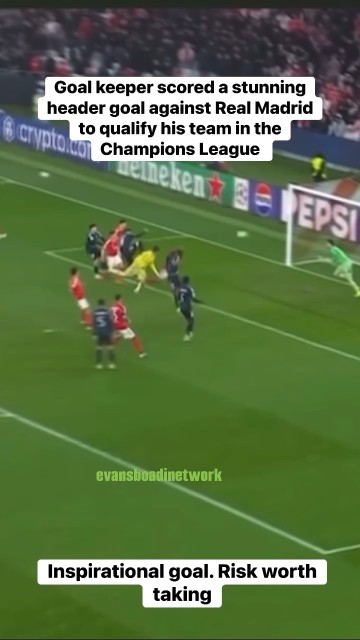 Goalkeeper scored stunning last-minute header goal to quality team in Can