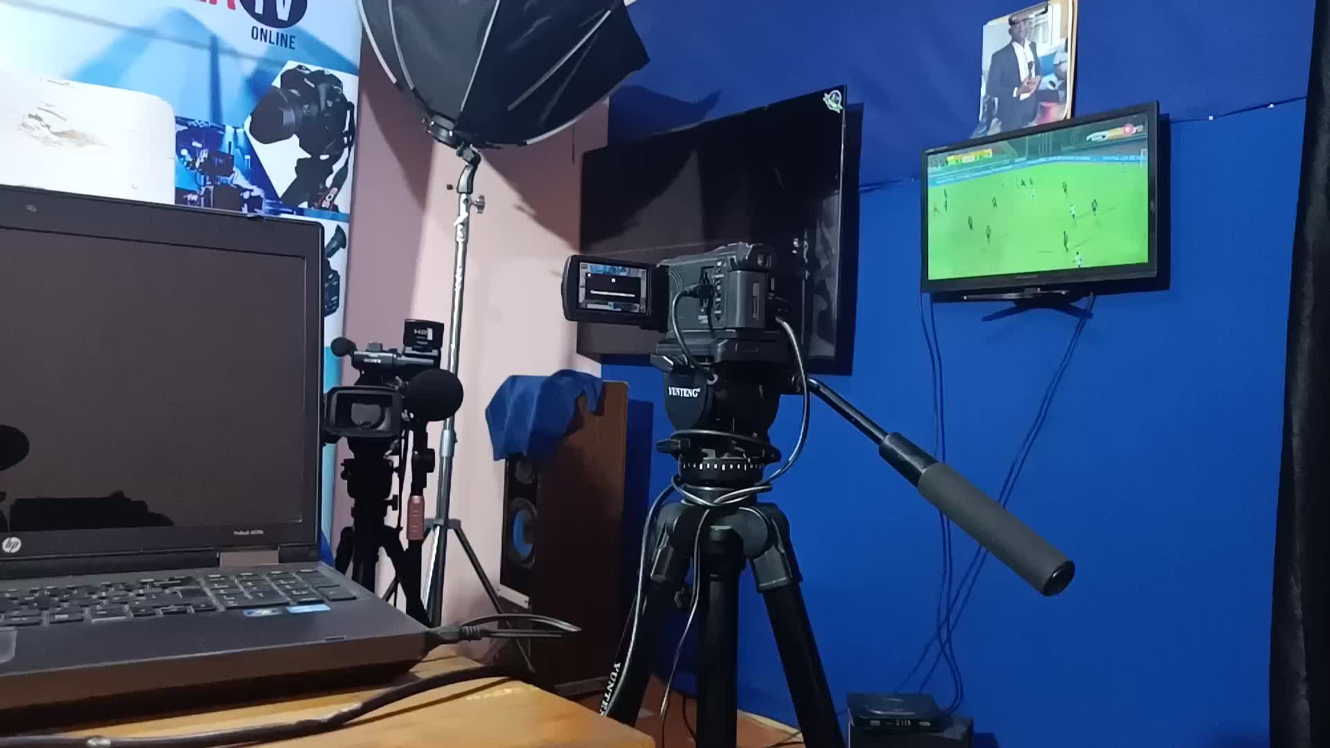 live football match with our commentator Mr. Big