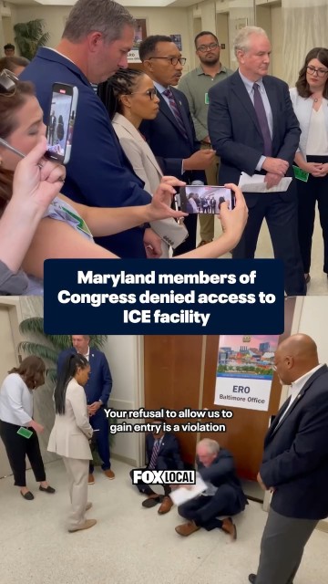 They were denied access to the ICE detention facility