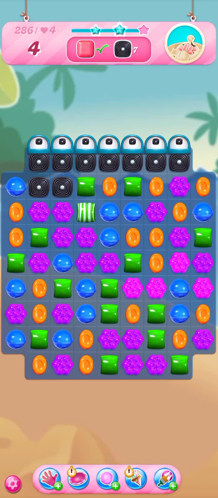 Candy crush level 286