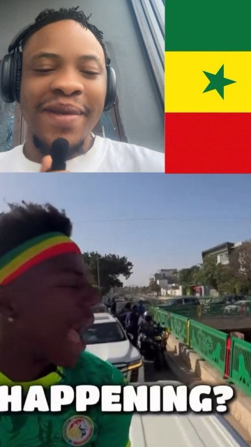 IshowSpeed tries to speak with the Senegalese security personnel