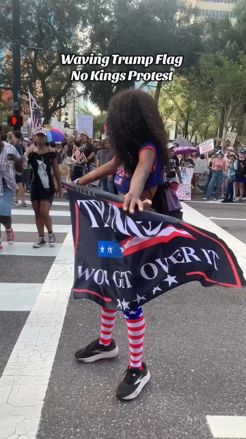 No Kings Day Protest