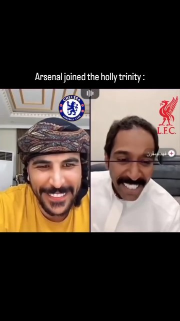 Arsenal entered the holly trinity