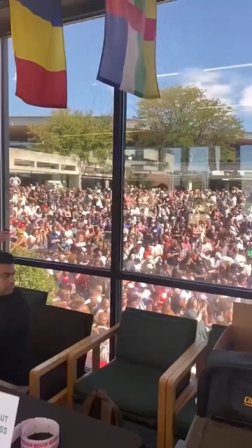 Potential footage of the person who assassinated Charlie Kirk earlier today.
