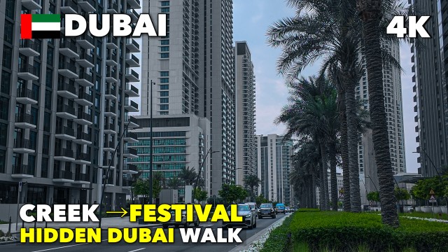 🇦🇪 This Side of Dubai Creek Harbour to Festival City — Not Everyone Has Seen This!
