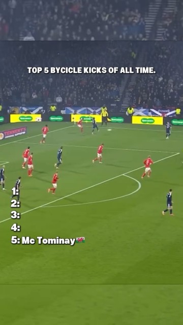 Top five bicycle kicks of all time