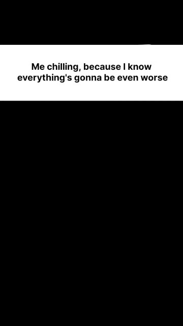 Everything going to be wasted