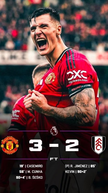 Never celebrate too early against Manchester United. Hope they learn well? #fypシ゚viral#