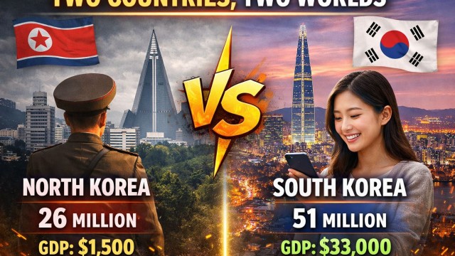 Differences between North Korea and South Korea