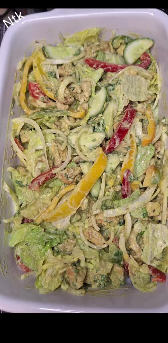 Healthy chicken salad