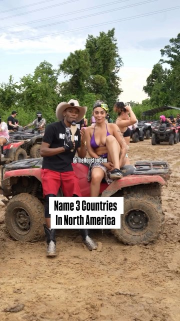 Name 3 Countries in North America…