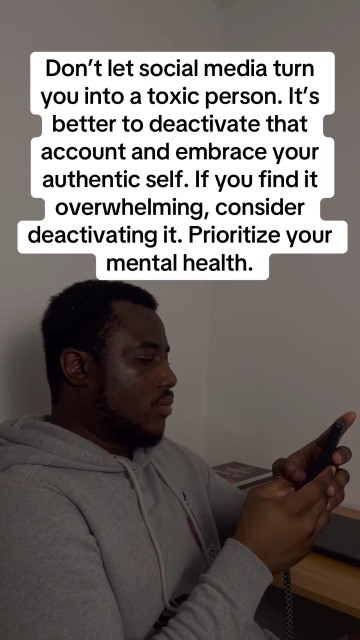 Prioritize your mental health. #MentalHealthMatters #Authenticity #SocialMediaDetox #SelfCare