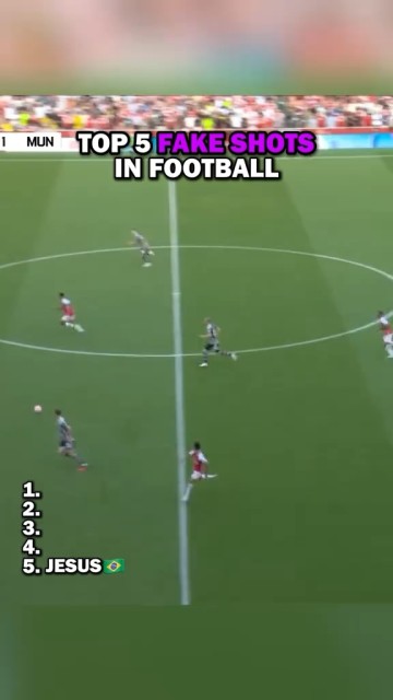 Top five fake shorts in football