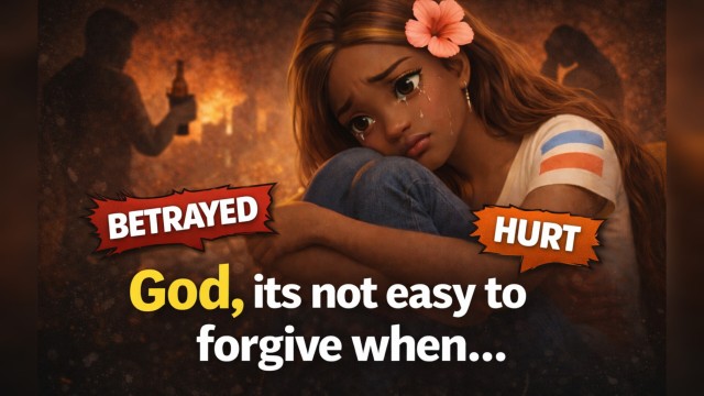 It's not easy to forgive