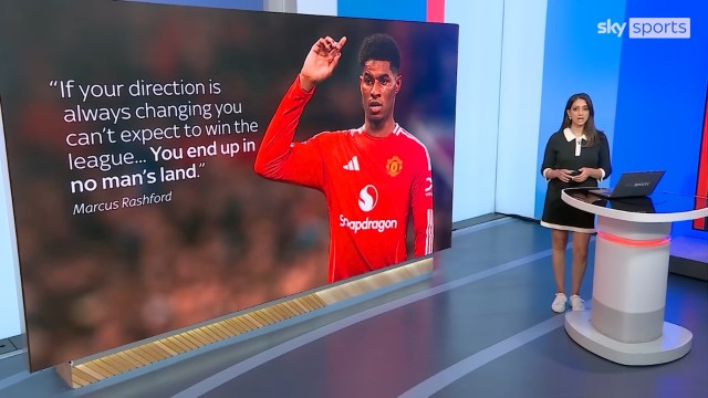 Marcus Rashford says Man United are in no man’s land and need to stick to a plan