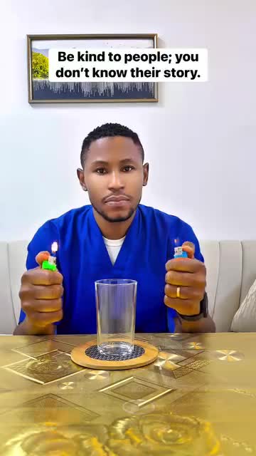 Be kind to people you don't know their story